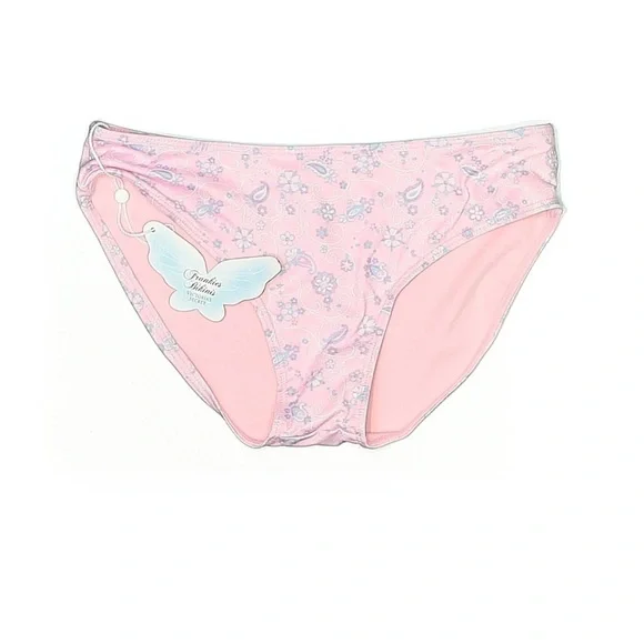 NWT Frankie’s Bikinis X Victoria’s Secret Pink Paisley Brief Bikini Bottoms - Picture 2 of 5